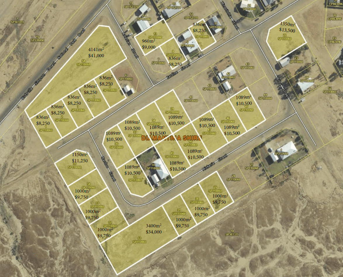 Birdsville Residential Lots