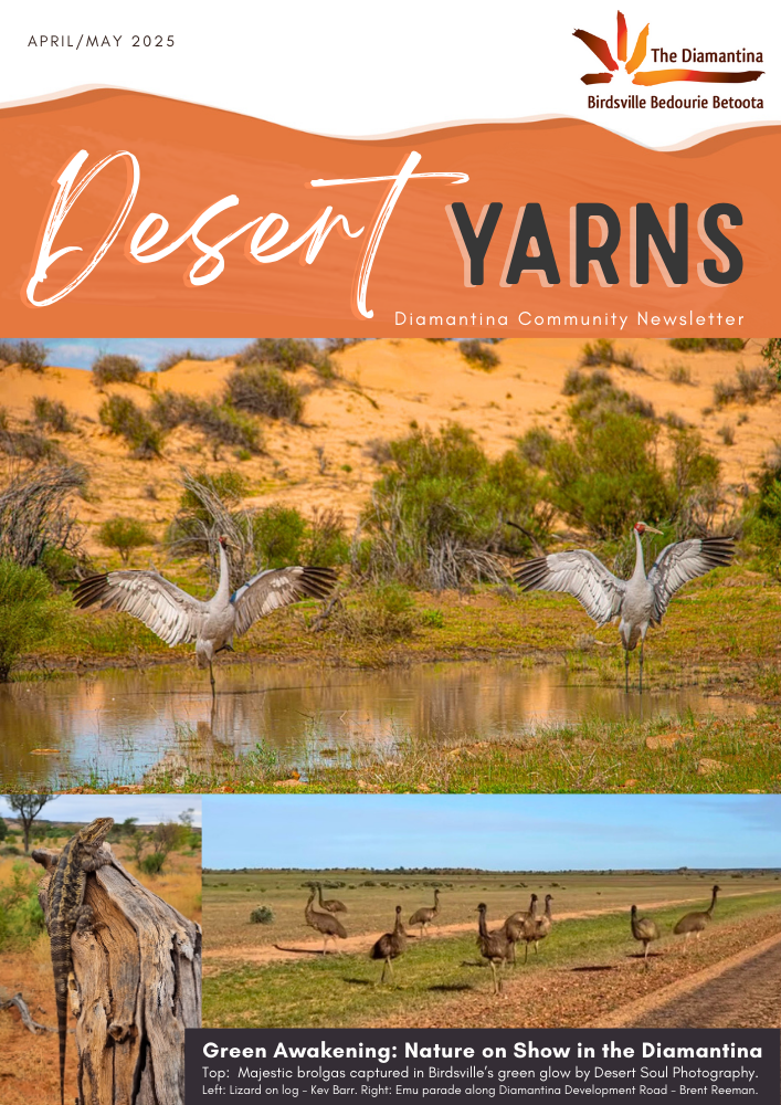 Desert yarns April/May