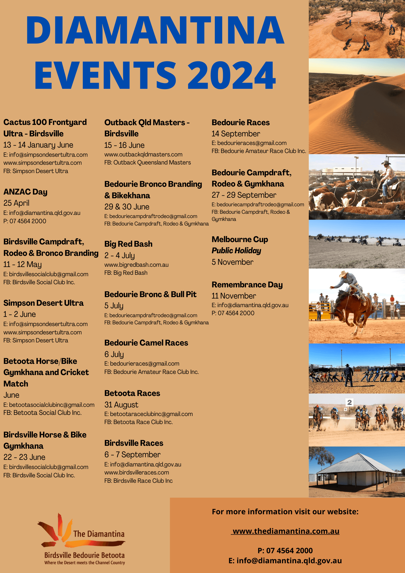 Diamantina Events 2024