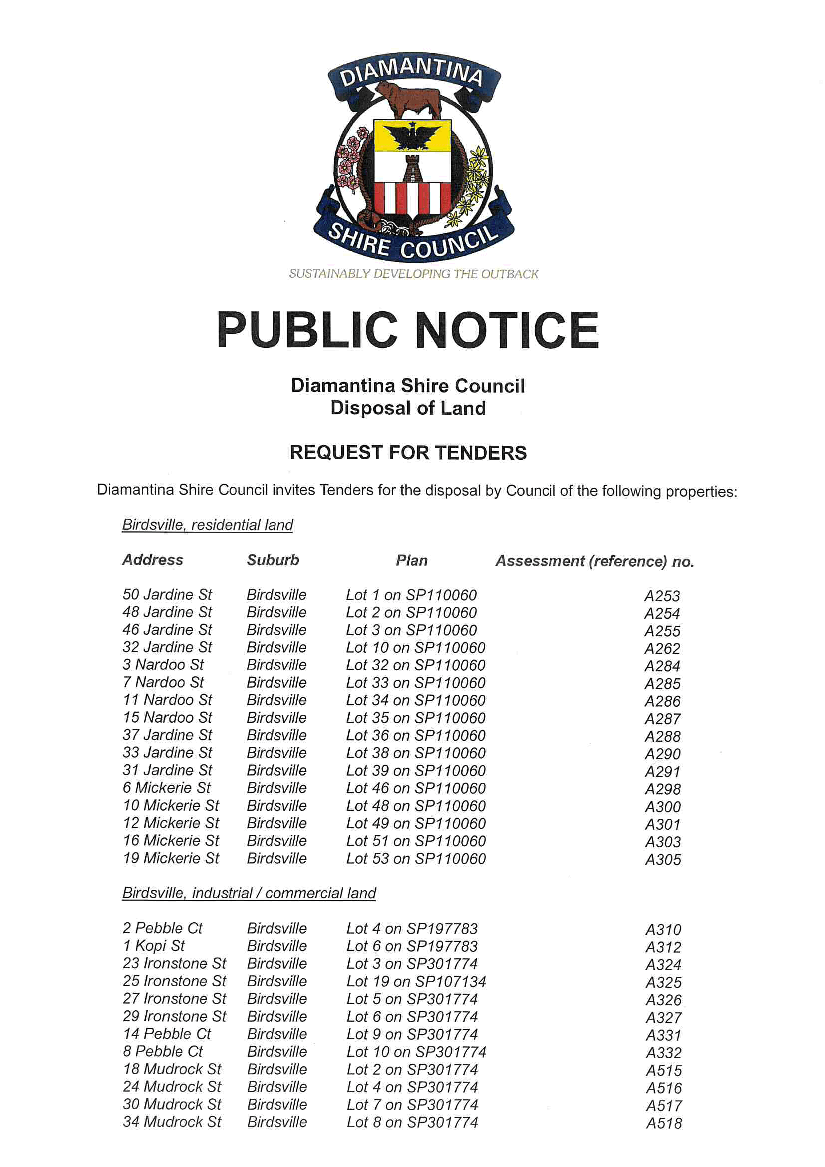 Public Notice