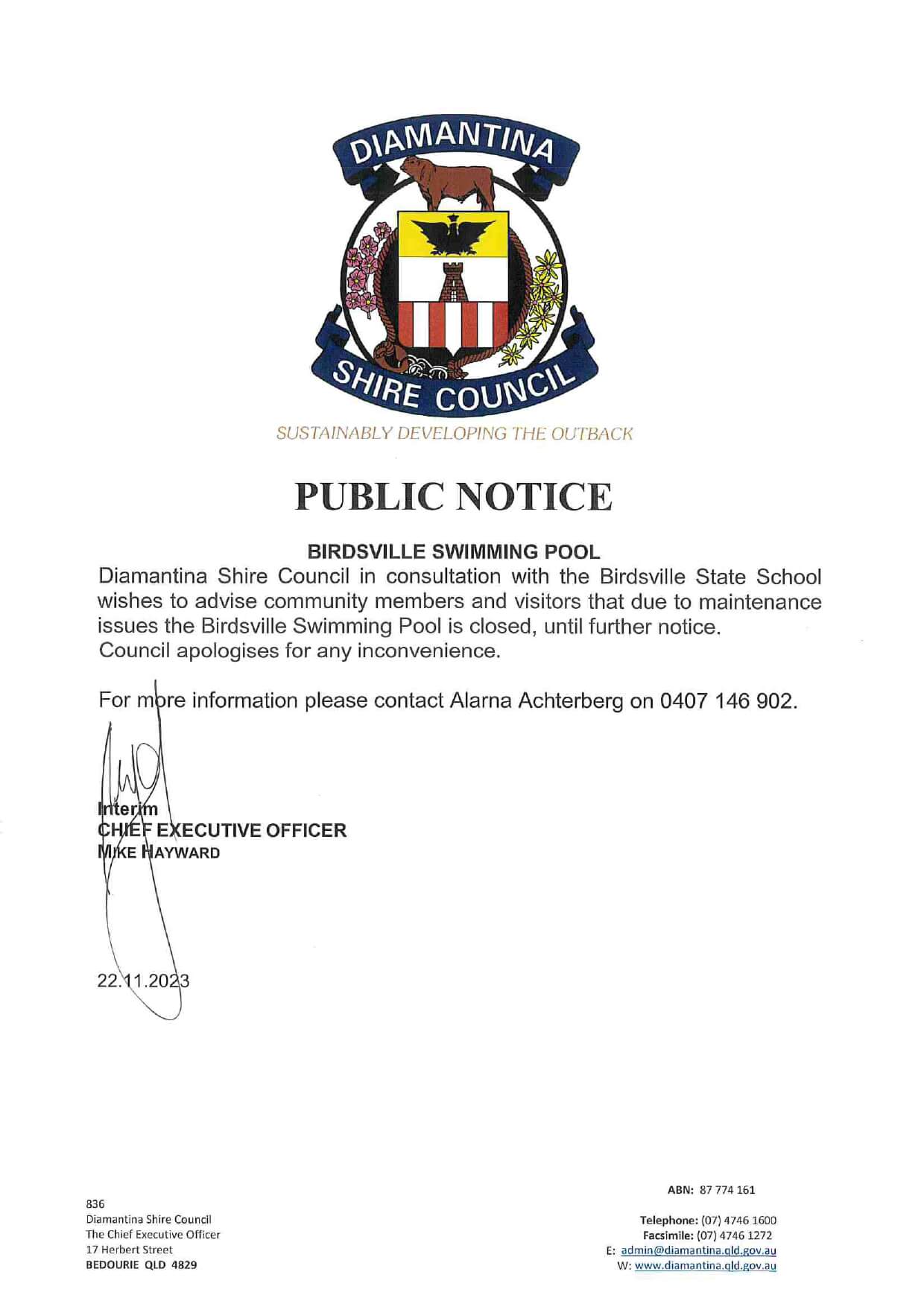 Public Notice