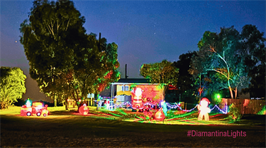 Diamantina Lights 2025 Best Business Winner Bedourie Police Station.png