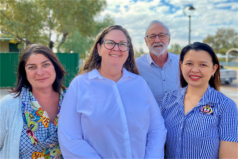 ELT - 2025 L-R Patrice, Julianne, Garth and Jade